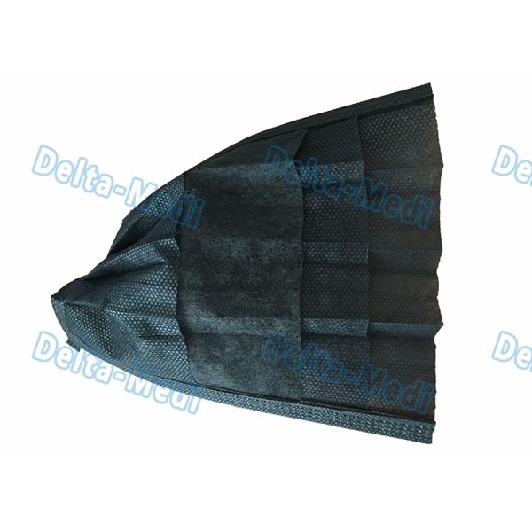 Чернота 4 - лицевой щиток гермошлема петли уха Плы устранимый не сплетенный с активным углеродом