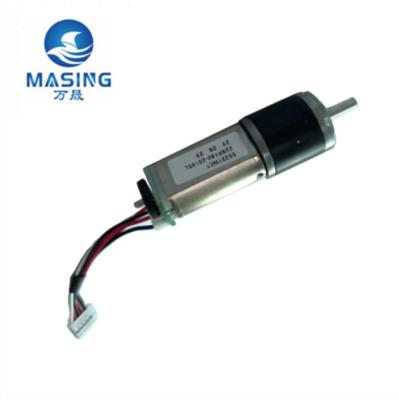22mm Planetary Gearbox And Brushed Micro DC Reduction Motor 12V 24V Geared Motor With Encoder