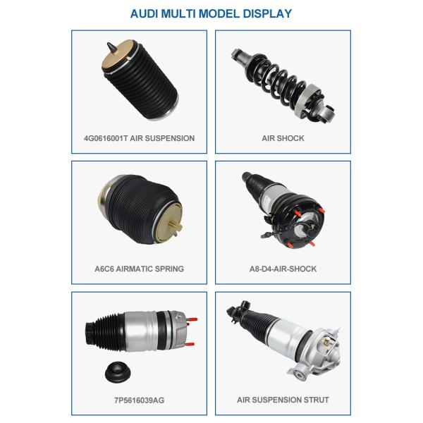 Задняя сумка весны воздуха OEM 4Z7616051A 4Z7616052A комплектов для ремонта мембраны подвеса воздуха автомобиля Left&Right AUDI A6 C5 4B
