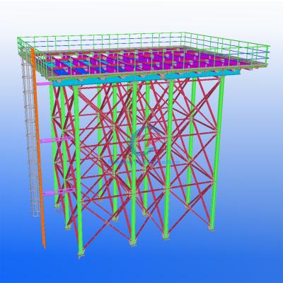 Modular Steel Structure Water Tower Easy Assemble Steel Fresh Water Storage Tanks