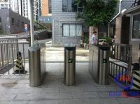 Porte automatique de barrière d'aileron de métro/souterrain avec le système mené de rappel et de contrôle d'accès