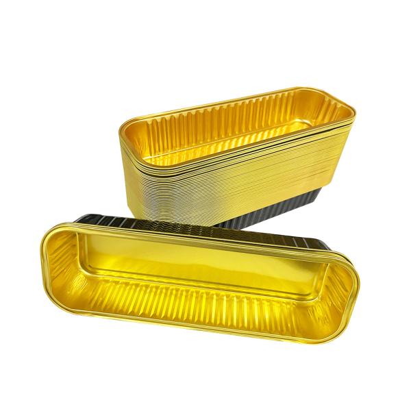 Foil d'aluminium en forme de pain en forme de pain en forme de panneau plateau personnalisable et commande sur mesure