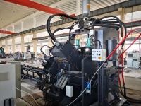 Ângulo de alta velocidade do CNC da venda quente que perfura, marcando e linha da máquina de corte da Único-lâmina para a torre das telecomunicações do poder
