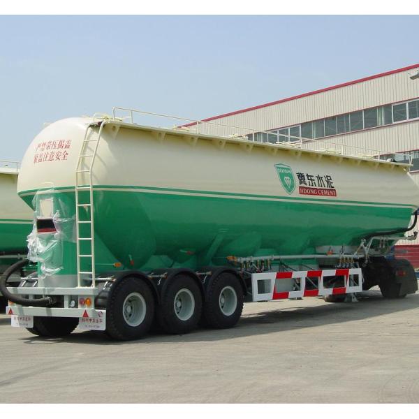 Sinotruk Howo New 35CBM 3 axle cement Dry powder bulk cement silo tanker semi trailer Material transporte truck for sale