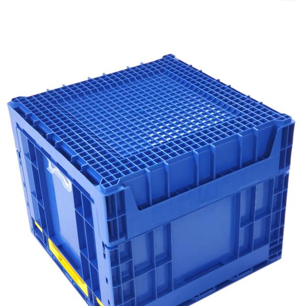 Collapsible Folding Crates Stackable Storage Moving Box Heavy Duty Container
