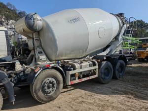 XG Power Saving Concrete Mixer Trucks 12cbm with Hydraulic Shotcrete