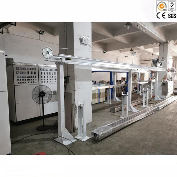 Single - Screw Wire Extrusion Machine  90mm Cable Extrusion Line 390kg / Hour