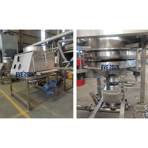 Химическая промышленность Беспылевая система питания Станция сброса мешков с железоотводом