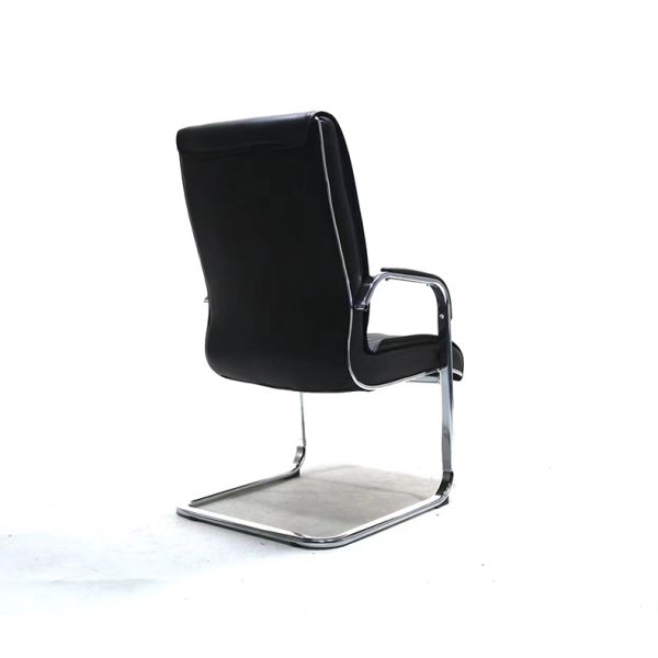 Staff High Back 3 in 1 Ergonomic Office Chair Adjustable Waiting Area Black Sofa