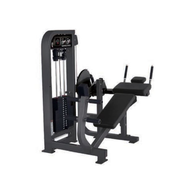 Brass Seated Abdominal Machine U+H2009 Adjustable Seat Zero Play Multi Station