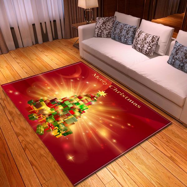 Customized Christmas Living Room Carpet Rug Bedroom Home Area Rugs