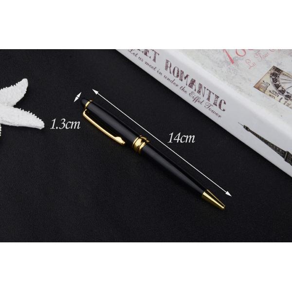 Sopesado Regalo Ejecutivo Logotipo personalizado Rosa Oro Bolígrafo para Profesionales