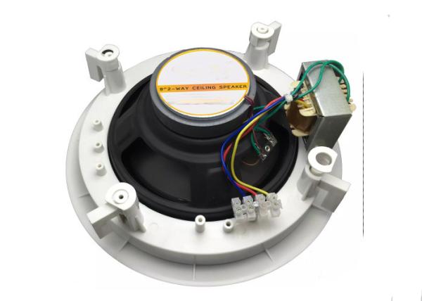 Coaxial Counter Down 2 Way Powered Speakers 8Ohms 30W With Transformer 100V