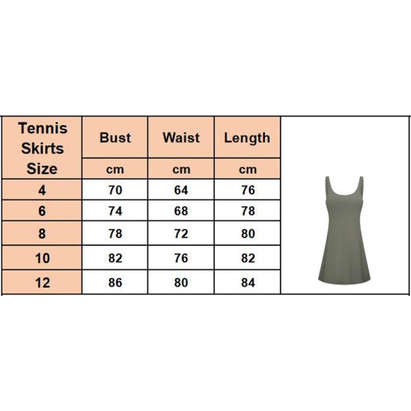 One piece юбки тенниса женщин STC построенное в шортах u карманов формирует разминку Sportwear шеи