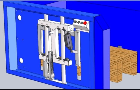 12V Linear Actuator for Large Mixing Barrel, Feeding Machine, linear drive with potentiometer / hall effect sensors