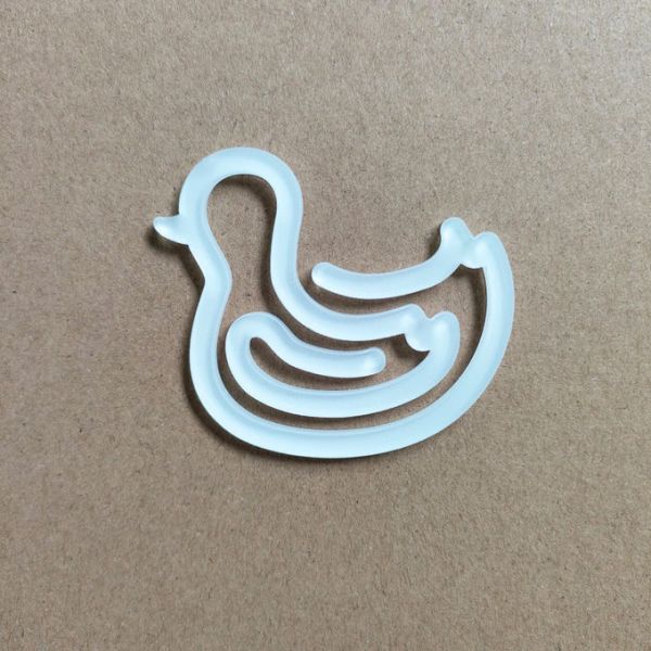 Creative DIY Printing Blank Acrylic Sublimation Pins Heat Transfer Acrylic Decorative Paper Clips