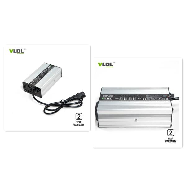 Aluminum Case 58.8V 2.5A Smart SLA Battery Charger CE Certified 2 Years Warranty