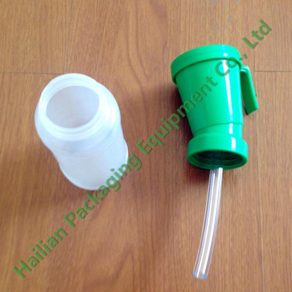 Repuestos de la ordeñadora de la categoría alimenticia, taza plástica de la inmersión del pezón de la capacidad que hace espuma 300ml