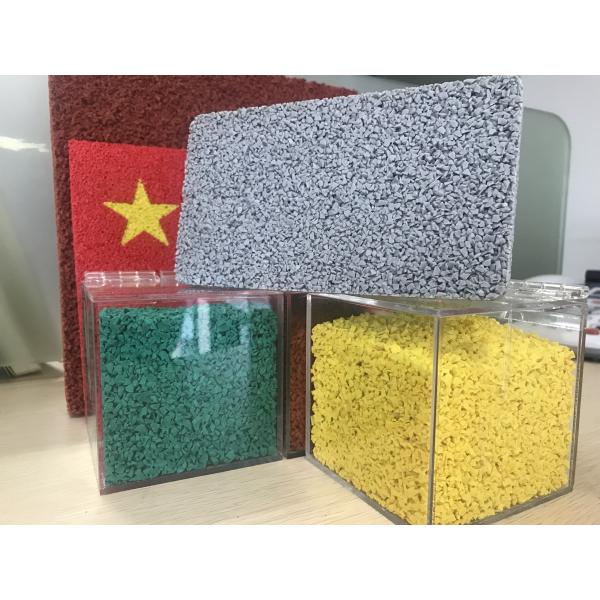 Low Density Rice Shape Tennis Court EPDM Rubber Particles