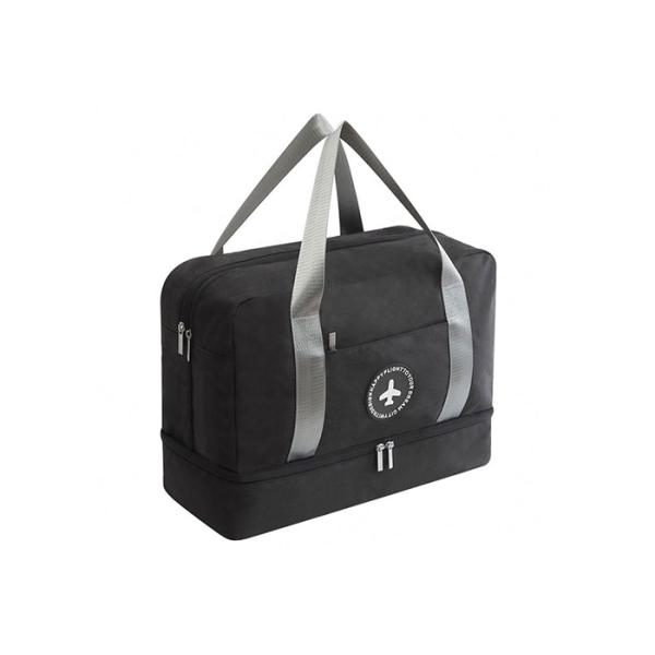 Oxford Cooler Tote Bags Insulated Lunch Tote Dark Blue Orange