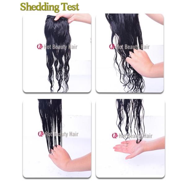 Grade 7A Colored Human Hair Extensions , Spring Curl Virgin Brazilian Hair OEM ODM