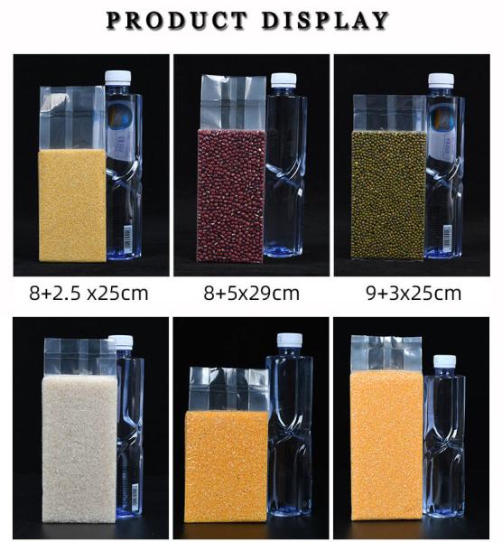 Custom Vacuum Bag Packing Lamination Plastic Sealer For Food Retort Pouch Back Seal Bag