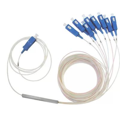 G657A1 1x8 Optical Splitter UPC APC Connector Fiber Optic Splitter
