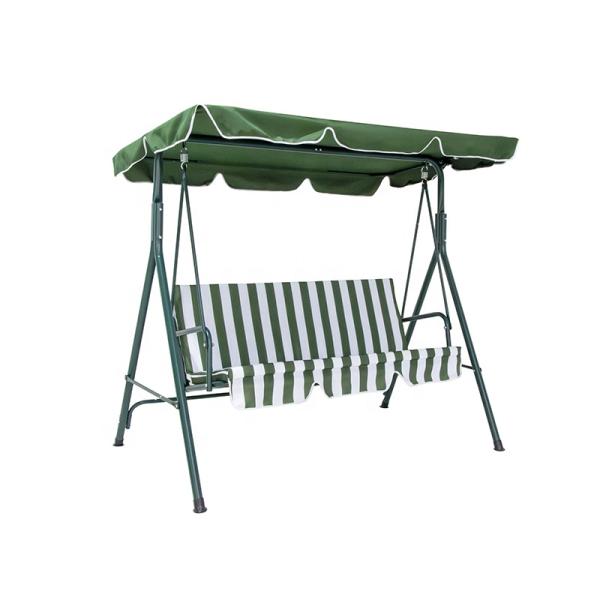 Mail Packing Traditional Style Garden Patio Swing Chair with Canopy Pergola Gazebo