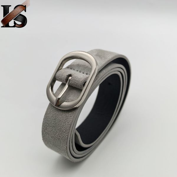 Fabric & Pu Double Material Women Waist Belt for Dress Ladies FFactory Directly Custom