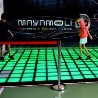 Juego de cuadrícula de salto multijugador paneles iluminados de la pista de baile para el entretenimiento