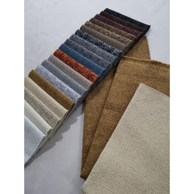 Shrink Resistant Linen Sofa Fabric Dubai Rainbow Fabric Customized For Home