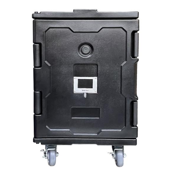 Transportadores de bandejas térmicas aisladas para catering con ruedas, termo para alimentos