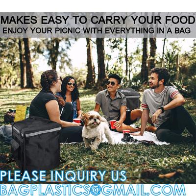 Premium Food Warmer Bag For Uber Eats And Doordash, Grocery Bags Hot Bags, Insulated Food Delivery Bags