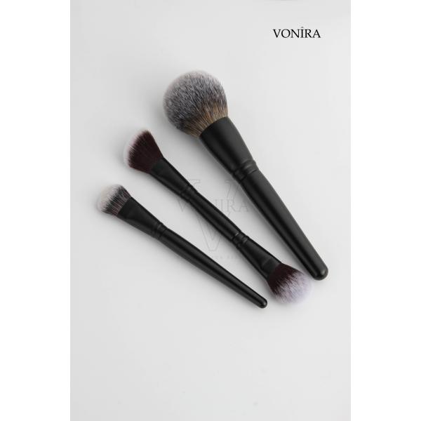 Vonira Beauty Collection Professional Foundation Makeup Brush Angled Fluffy Cosmetic Beauty Blush Brush Matte Color