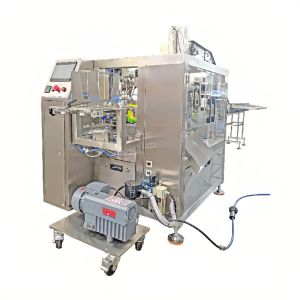 Bucket Rotary Premade Pouch Filler 5.4kw Premade Pouch Fill And Seal Machine