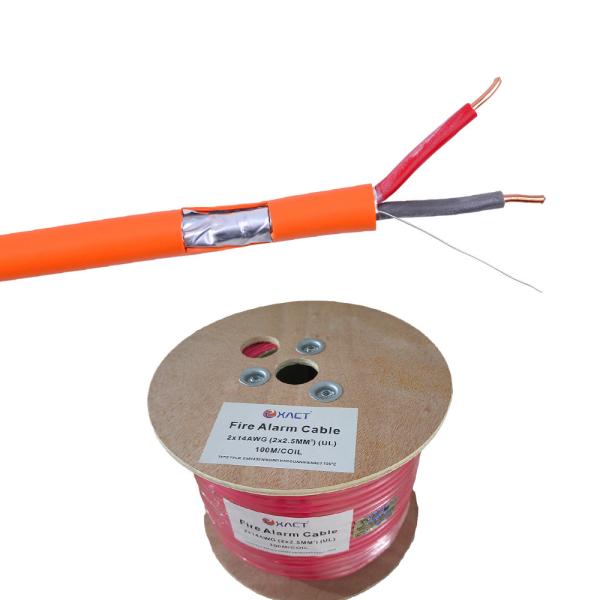 5000000000 2c 1.5mm2 Solid BC Fire Alarm Cable 18awg Fire Alarm Wire with Shield Al/Foil