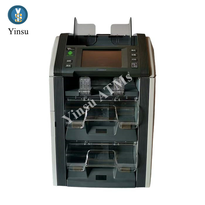 Bank Note Counting Machine CM200V 2+1 Pocket Versatile Banknote Sorting Machine