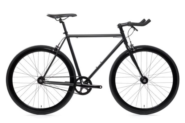 Black Fixed Gear Single Speed Bike