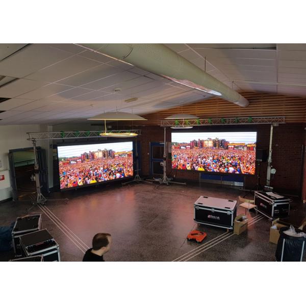 Pantalla externa de P4.81 LED, conducción de alquiler de la exploración de la pantalla LED 1/13 de la etapa