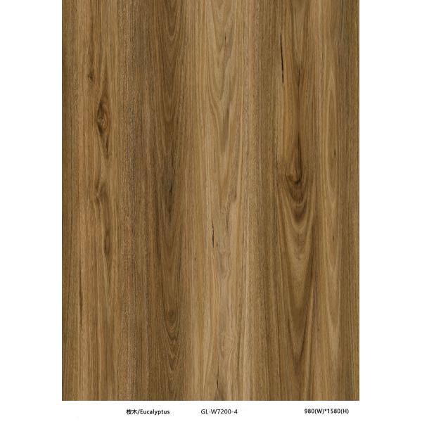 Щелчок SPC взгляда эвкалипта деревянный справляясь PVC составное GKBM GL-W7200-4 порошка известки