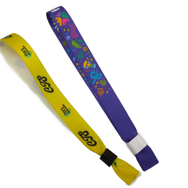 DDJOY Ribbon Festival Events One Direction Lock Cloth Bracelets for Party and Events