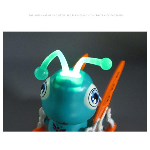 Plastic Electric Transparent Gear Fish Glowing Music Universal Walking Swing Fish Puzzle Toy