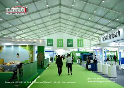 Heat Resistant TFS Tents With Fire Retardant White PVC Fabric For Events