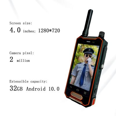 Equipamento de sistema de varinha de patrulha de segurança Android 10 de rede SIM