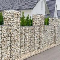 2.7mm Galvanized Gabion Basket Size 2x1x1m 1.5x1x1m with Cell Size 8x10cm Woven Gabion Mesh