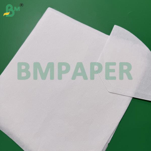Papel de filtro de café crepe de 50 g a 54 g, sin blanquear, blanqueado, blanco, de 308 mm en rollos