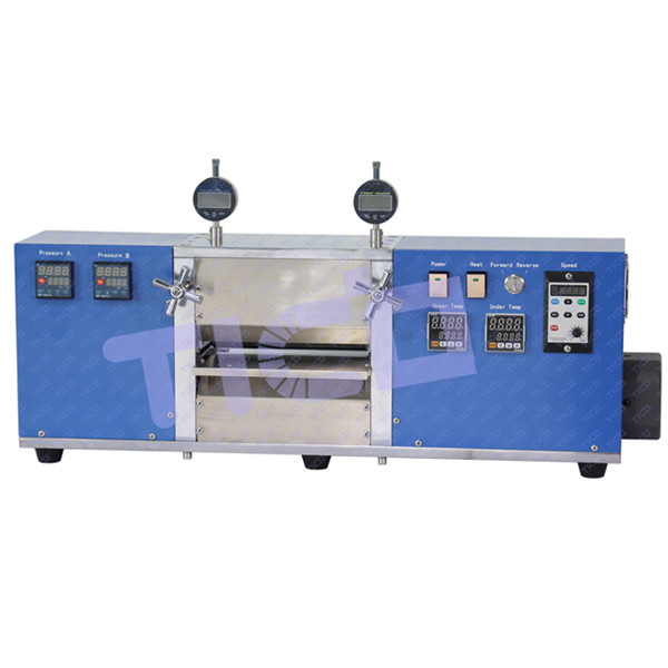 100mm Width Hot Calender Machine With Pressure Gauge