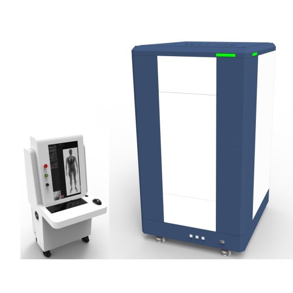 Single View Security Body Scanner X Ray People Security Screening System 850W 127/220VAC