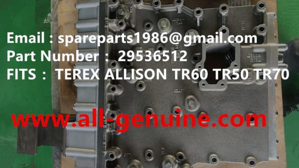 29536512 CONTROL VALVE ALLISON TRANSMISSION H8610AR 29544093 TR45 TR50 TR60 TR70 NHL MINING DUMP TRUCK