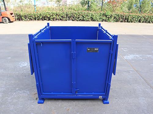 Caixa de armazenamento de aço Q235 de metal personalizado Gerenciamento eficiente de estoque